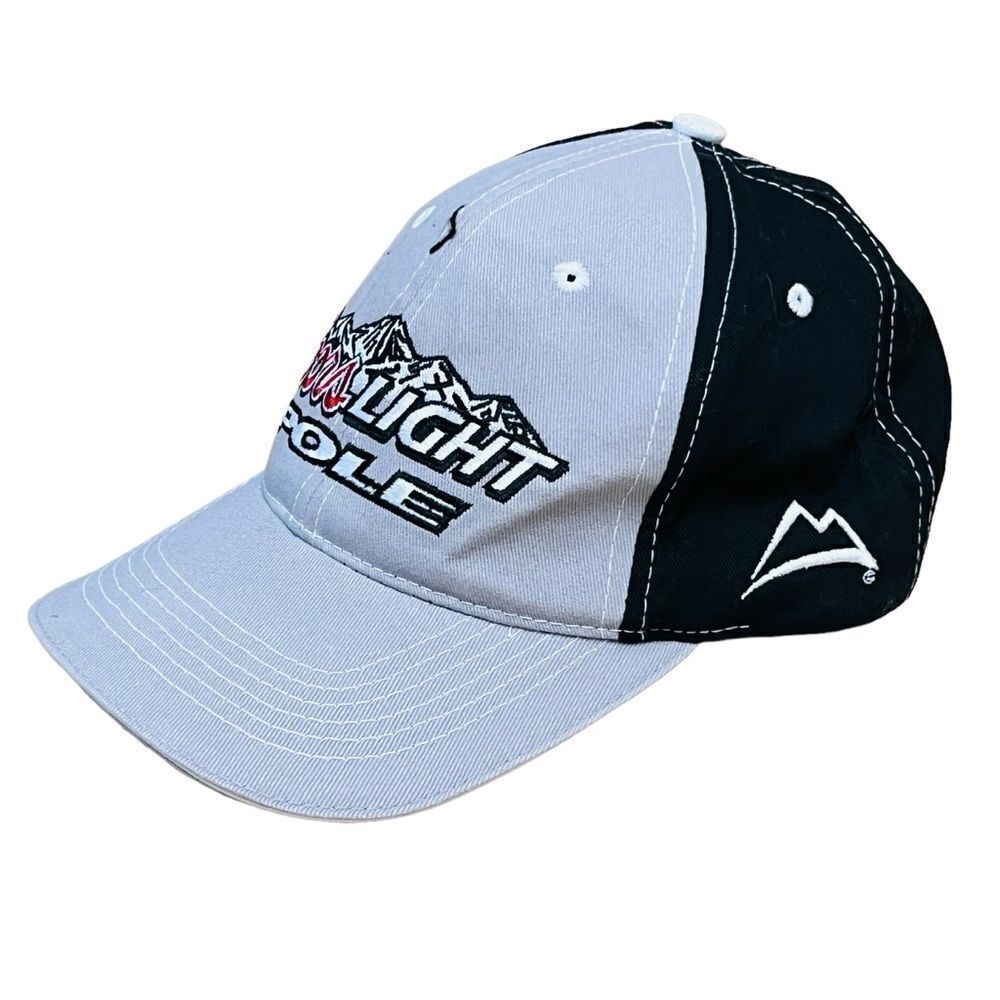 NASCAR Coors Light Pole Award Team Issued Victory Lane Fort Worth Strapback Hat